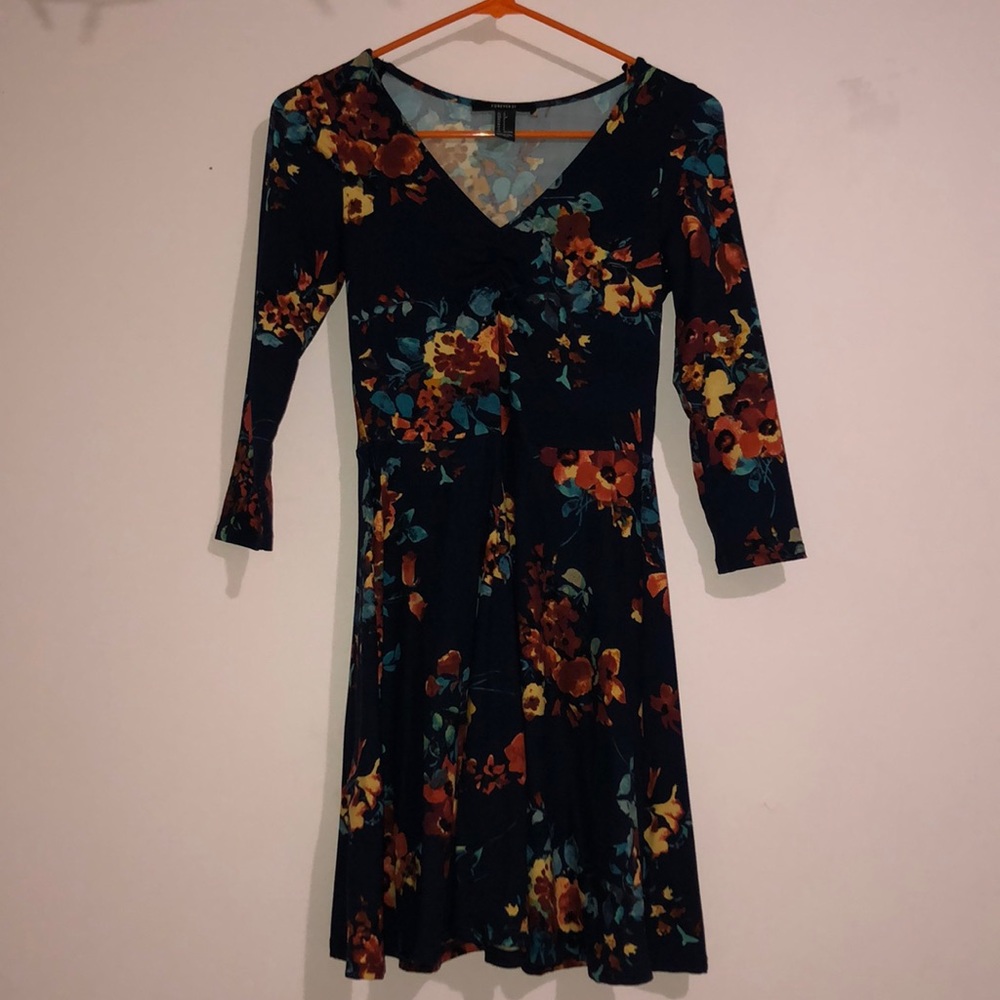 Floral Long Sleeve Dress